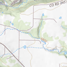 Mapa De Rye, Colorado