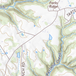Tucker Ridge Topo Map KY, Russell County (Eli Area)