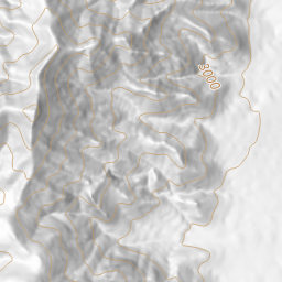 Resting Spring Range Topo Map CA, Inyo County (Twelvemile Spring Area)