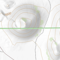 Colton Crater Topo Map AZ, Coconino County (S P Mountain Area)