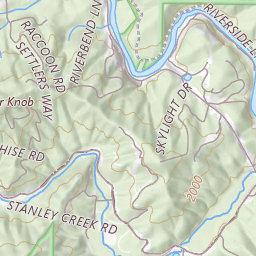Indian Grave Gap Topo Map GA, Gilmer County (Blue Ridge Area)
