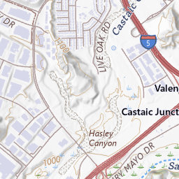 Castaic California Map