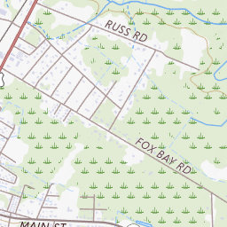 Horry County Topographic Map