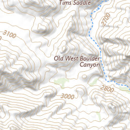 Superstition Mountains good Arizona topographic map