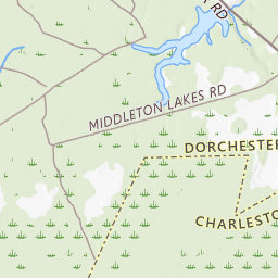 Mapa De Middleton Place Charleston Sc