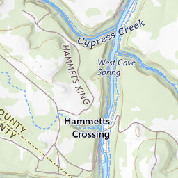 Hamilton Pool Map