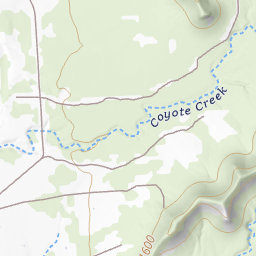 Rawhide Mountains Topo Map TX, Uvalde County (Lake Creek Area)
