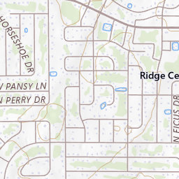 Pine Ridge Topo Map FL, Citrus County (Holder Area)