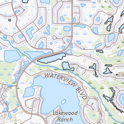 Mapa Del Rancho Lakewood, Florida Del Webb Catalina | 55+ Active Adult
