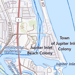 A Map Of Jupiter Tequesta Beach 230 Commodore Dr, Jupiter Property