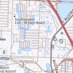 West Palm Beach Airport Map