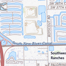 Southwest Ranches Florida Map