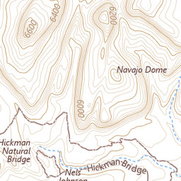 Hickman bridge trail map hotsell