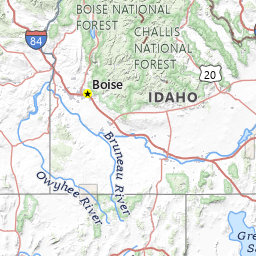 Fremont County Idaho Mapserver Fremont County, Idaho Topograhic Maps By Topo Zone