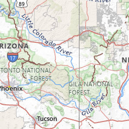 Mohave County Az Interactive Map Mohave County, Arizona Topograhic Maps By Topo Zone