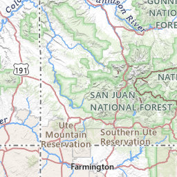 San Juan County Utah Map San Juan County, Utah Topograhic Maps By Topo Zone