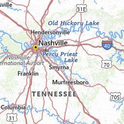 Franklin County Tn Map Franklin County, Tennessee Topograhic Maps By Topo Zone