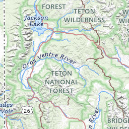Sublette County Map Server Map Of Reservoirs In Sublette County, Wyoming Topo Zone
