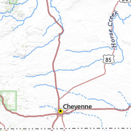 Laramie County Map Server Laramie County Wyoming Topograhic Maps By Topo Zone