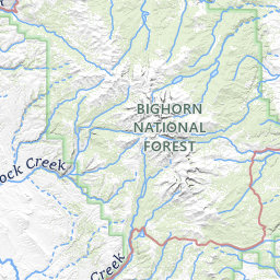 Sheridan County Gis Mapserver Map Of Lakes In Sheridan County, Wyoming Topo Zone