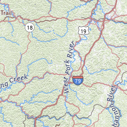Calhoun County Wv Map Calhoun County, West Virginia Topograhic Maps By Topo Zone