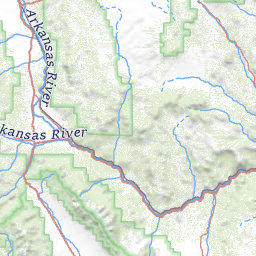 Teller County Parcel Map Map Of Cities In Teller County, Colorado Topo Zone