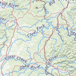 Overton County Tn Map Overton County, Tennessee Topograhic Maps By Topo Zone
