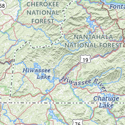 Map Of Rabun County Ga Rabun County, Georgia Topograhic Maps By Topo Zone