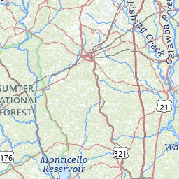 Fairfield County Sc Gis Map Fairfield County, South Carolina Topograhic Maps By Topo Zone