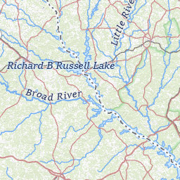 Mccormick County Sc Gis Map Map Of Streams In Mccormick County, South Carolina Topo Zone