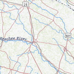 Colleton County, South Carolina Topograhic Maps by Topo Zone
